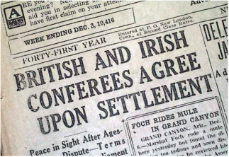 Anglo-Irish Treaty signed