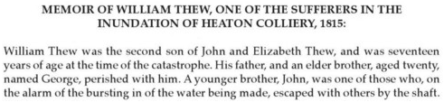 ​Heaton Disaster 1815