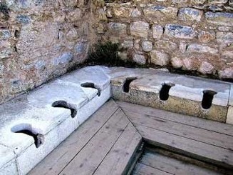 315 AD, Rome had 144 public toilets