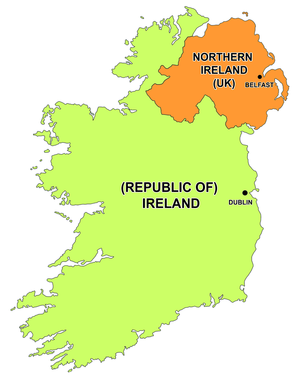 British Government in 1920, passed an Act, which divided Ireland into two separate political entities