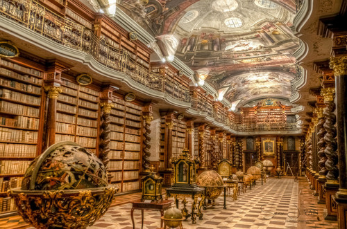 Library of Escorial, Spain