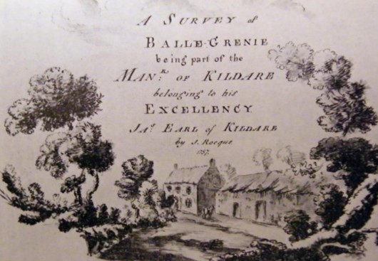 John Rocque cartouche 1757