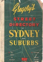 Bathurst  journalist Cecil Albert Gregory, in 1934 ​After he came to Sydney to work and had trouble finding his way about, founded Gregory's directory