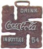swastika or fylfot used by coca-cola