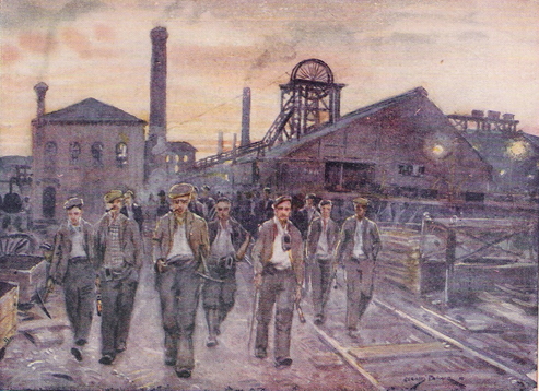 Coal mining, major industrial disputes