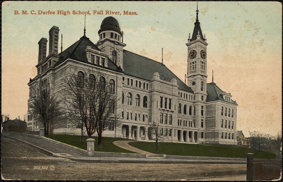 Yearbooks & School photos- B.M.C. Durfee H.S., Fall River, Mass.