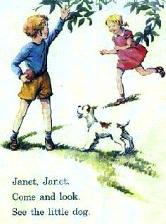 Janet & John, school reader 1950's-60's