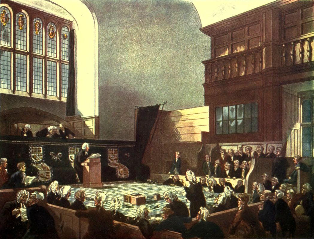 Court of Exchequer, Westminster Hall