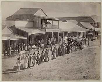 Chinese funeral - Cooktown c.1890