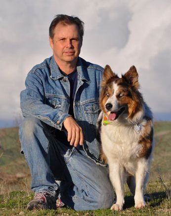 Todd Fisher with Dog