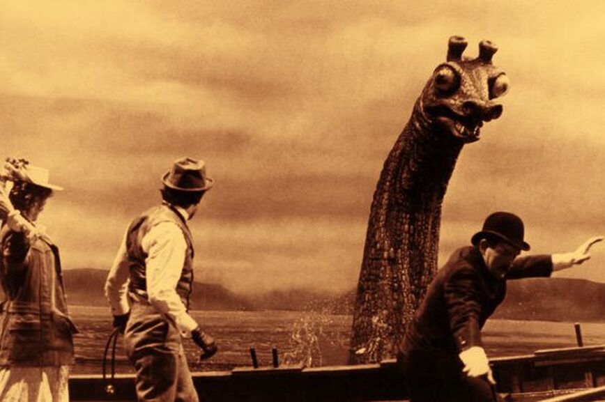  30-foot Loch Ness Monster prop 1970's film, The Private Life of Sherlock Holmes