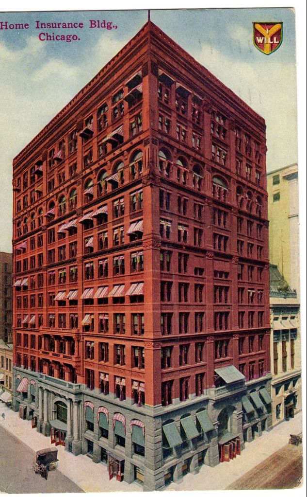 Home Insurance Building, Chicago (Jenney)  (Marva Collins)