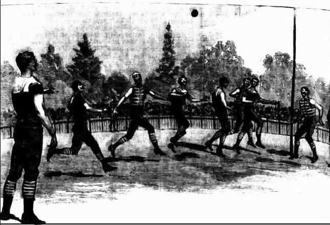 Aussie Rules football 1888