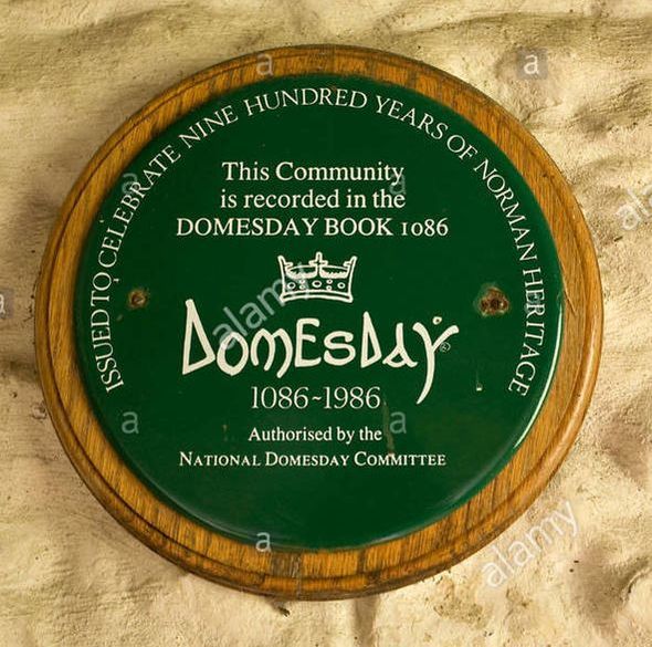 Domesday Book 1986 Plaque