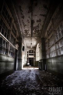 Abandoned Easington Colliery School