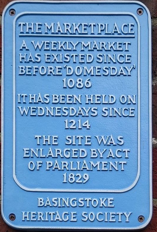 Domesday plaque, Basingstoke Market