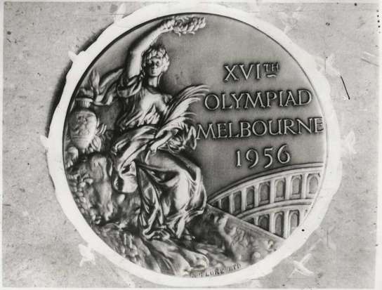 Melbourne Olympic games Medal 1956