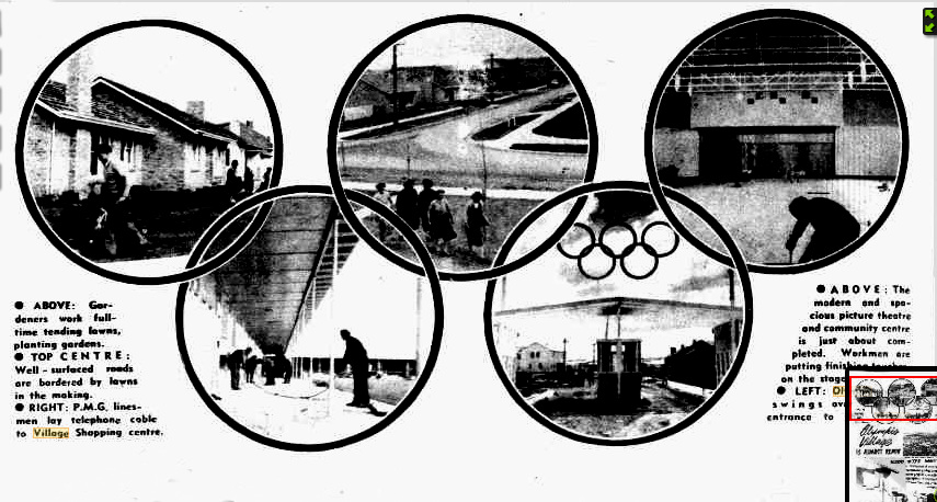 Melbourne Olympics Sept. 1956