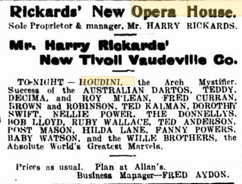 New Melbourne Opera House Rickards