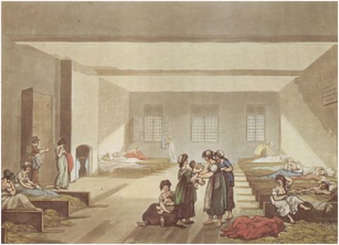 The Passroom at Bridewell (1808)