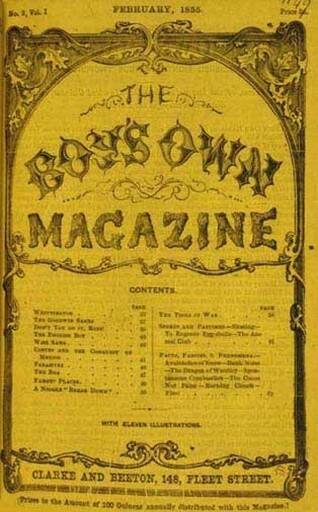 Samuel Beeton Boy's Own Magazine