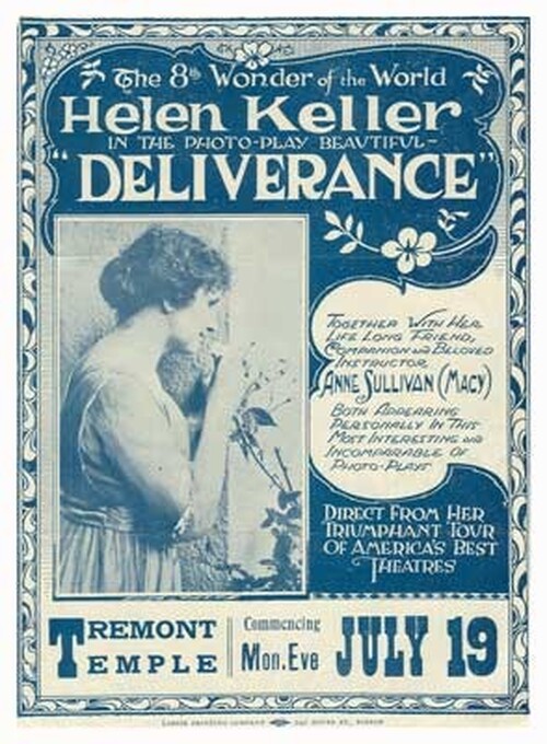 HELEN KELLER's 1919 Silent Film-
