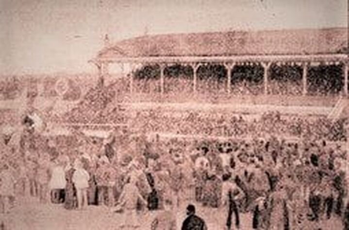 Grandstand Royal Melbourne Show 1893