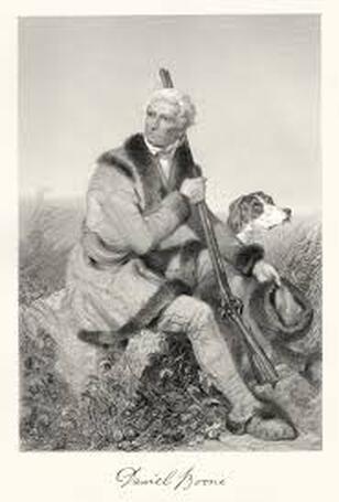 Daniel Boone - (1734-1820) Folklore Hero. Worked as a Surveyor