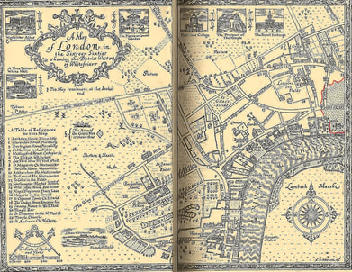 Maps of London (Pepys Diary) Dating back to the 1500's