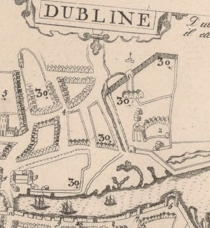 John Rocque's Dublin Map
