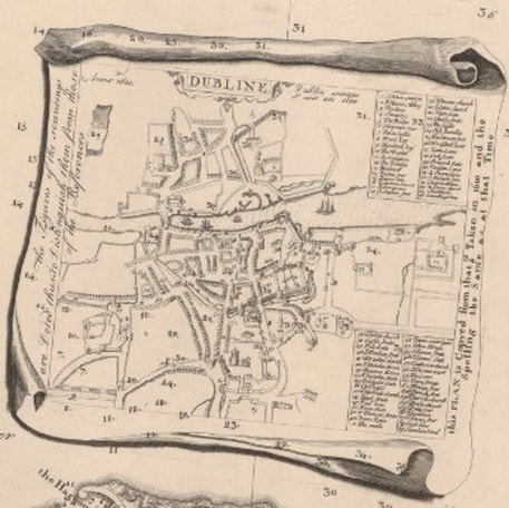 John Rocque's Miniature of Speed's 1610 Map