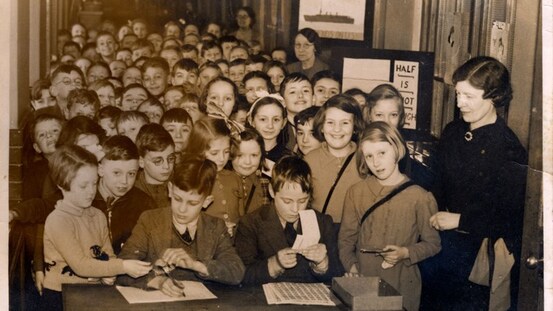 The war disrupted the education of many children & the mass evacuation of 1939 dislocated the school system