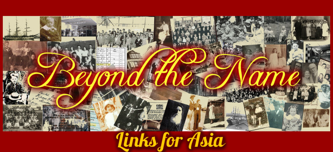 Asia Related Links- Beyond the Name, History & Genealogy