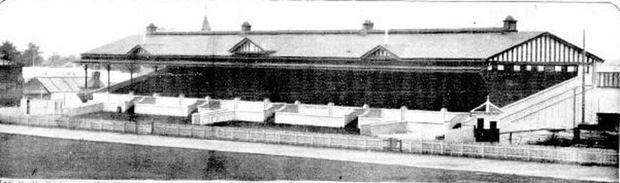 New Grandstand Royal Showgrounds, Melbourne, Victoria, circa 1915