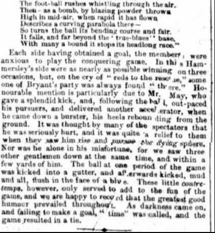 Melbourne Football Club 4 June 1859