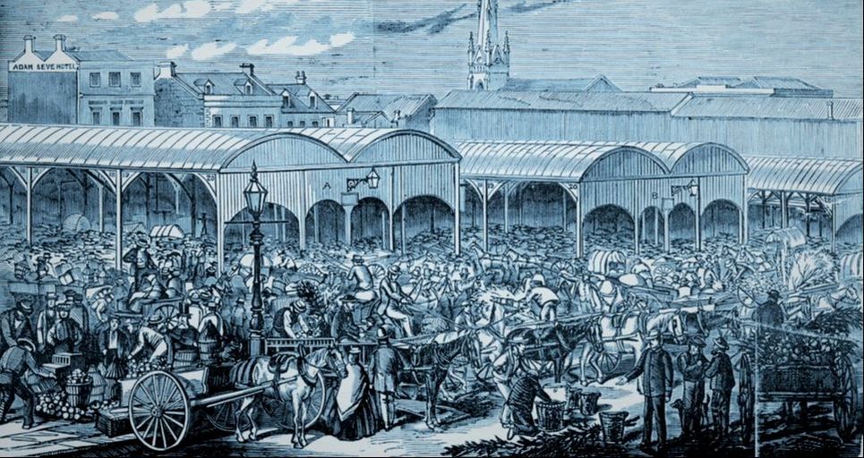 Eastern market on Saturday morning. 1862