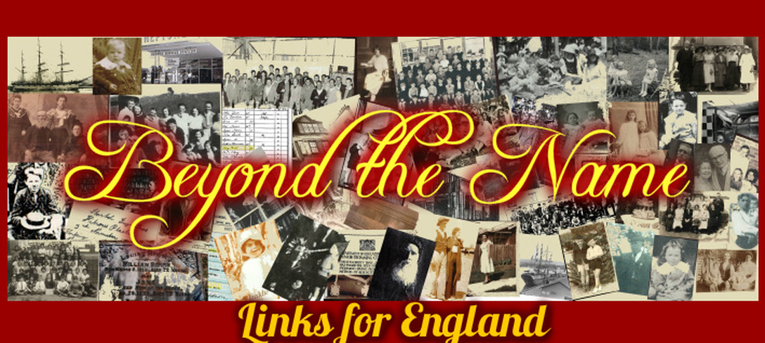 England Related Links- Beyond the Name, History & Genealogy
