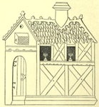 Timber dwelling of Villains of the Manor