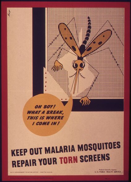 Malaria, WW2