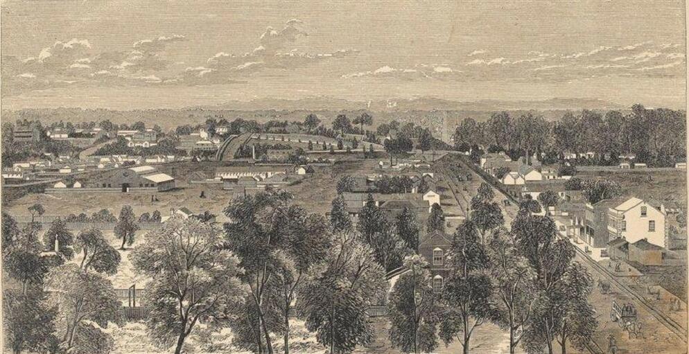 Hawthorn Victoria, 1850's