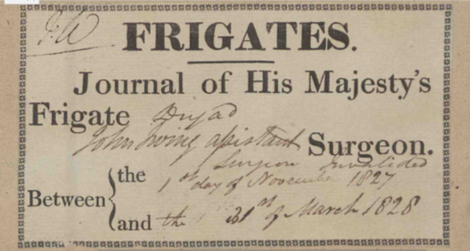 Royal Navy Medical Officers' journals