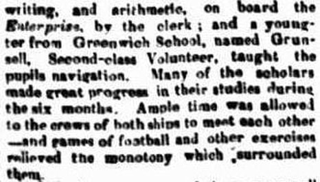 Melbourne Football March 1850