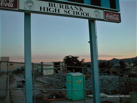 Burbank High School demolished 2002