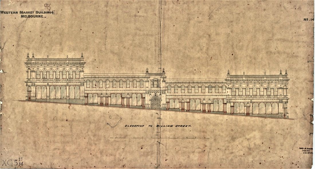 Western Market Plans 1868