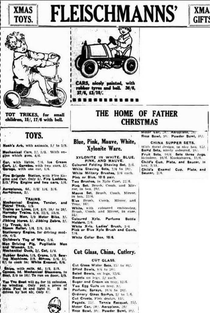 Christmas 14 December 1929