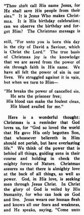 Christmas 17 December 1926