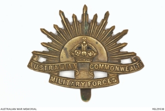 Australian Commonwealth Military Forces Badge