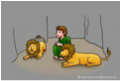 Thrown into the Lion's Den-