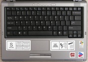 The numeric pad on a Laptop is incorporated into the normal keypad to save space.