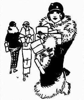 Christmas Shopping 1924